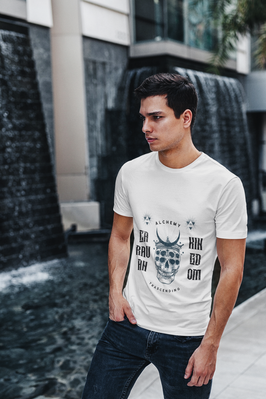 Crowned Skull Tee – Urban Alchemy Vibes