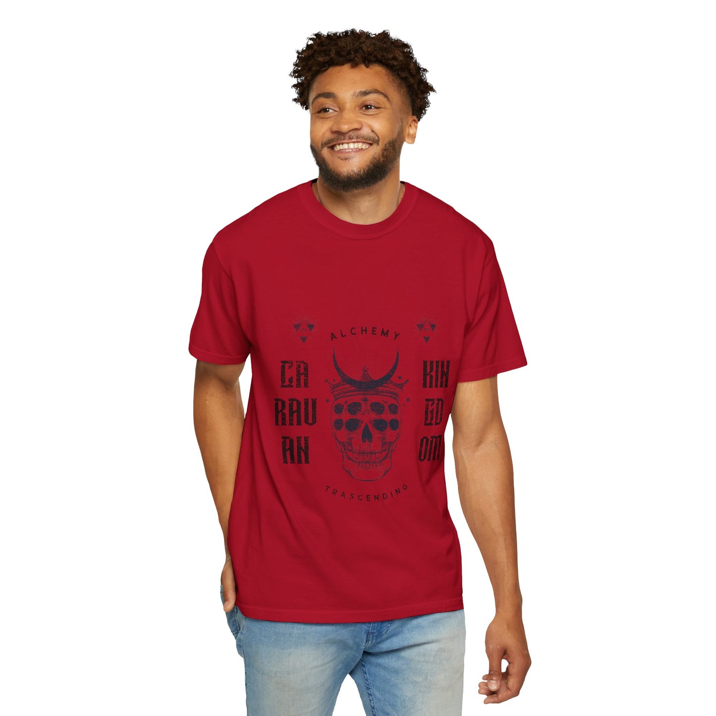 Crowned Skull Tee – Urban Alchemy Vibes